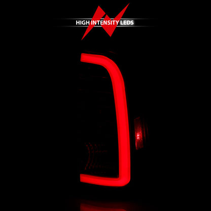 ANZO 00-06 Toyota Tundra LED Taillights w/ Light Bar Chrome Housing Clear Lens 311413