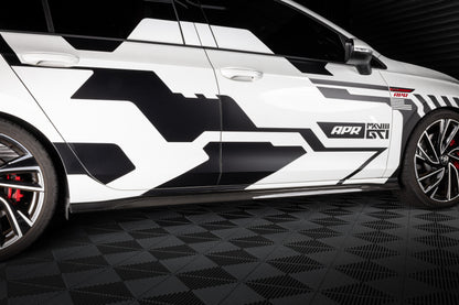 APR Carbon Fiber Side  Skirts (MK8 GTI)