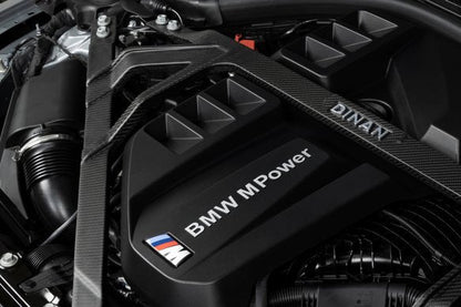 Dinan Matte Carbon Fiber Strut Tower Brace - 2021-2025 BMW M2/M3/M4 Matte Carbon Fiber - G80/G82/G83/G87