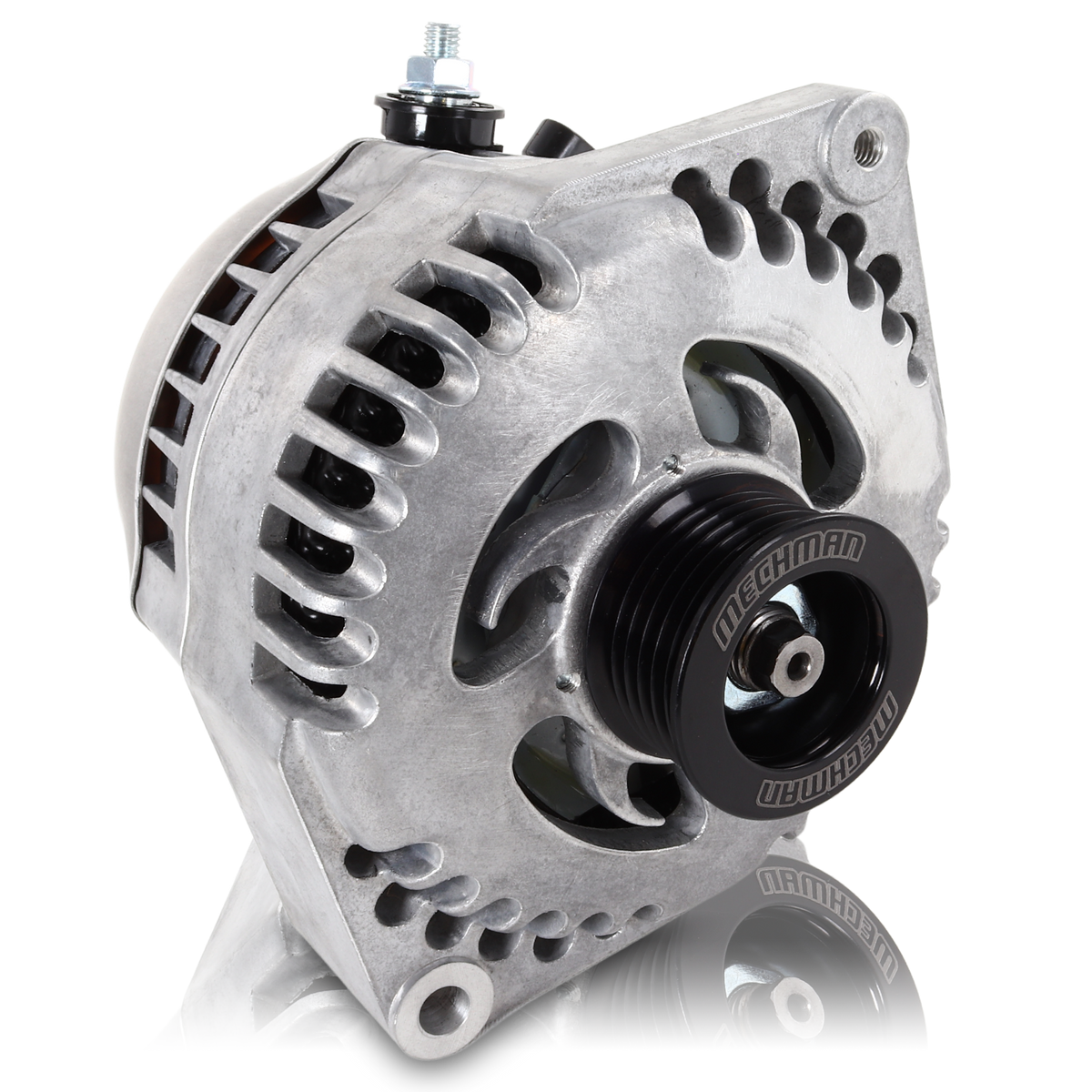 Mechman 320 Amp Racing Alternator 1965-1985 GM - Natural