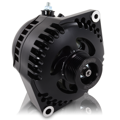Mechman 240 Amp Racing Alternator 1965-1985 GM - Black