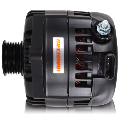 Mechman 240 Amp Racing Alternator 1965-1985 GM - Black