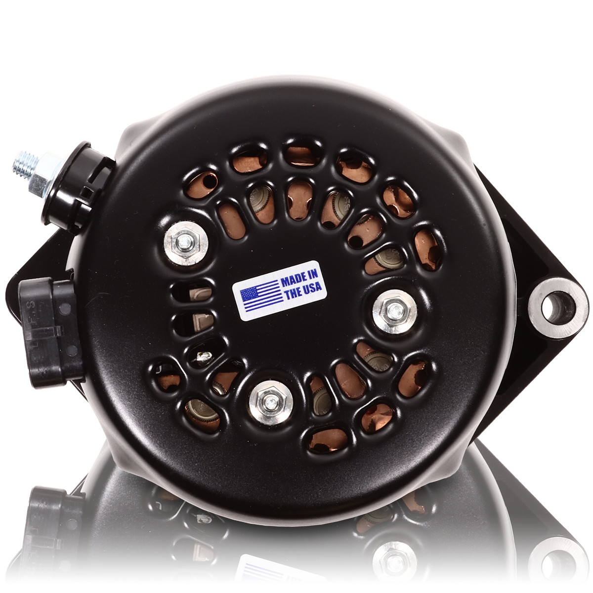 Mechman 240 Amp Racing Alternator 1965-1985 GM - Black