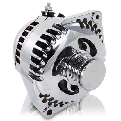 Mechman 240 Amp Racing Alternator 1965-1985 GM - Polished