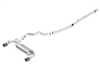 Borla 16-17 Focus RS Turbocharged 2.3L Single Split Exit ATAK Catback Exhaust 140730CFBA