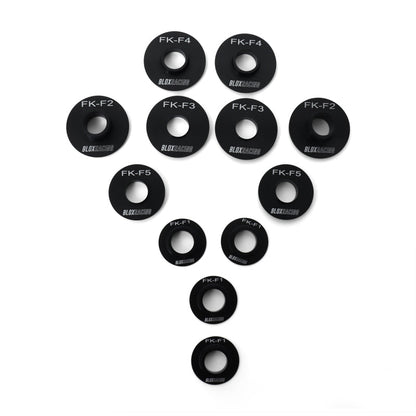 BLOX Racing 2016+ Fk Civic - Front - 12 Pieces Subframe Hard Collar Kit BXSS-20605