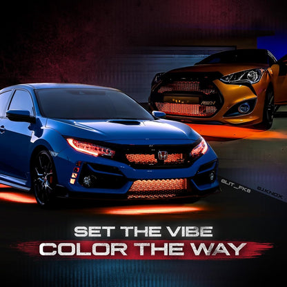 AURA LED Lighting Kit Bundle - Grille + Underglow + Photon RGB- Remote Control
