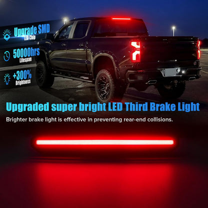 2020-2026+ GMC Chevy Sierra Silverado Smoked Switchback LED Mirror Lights