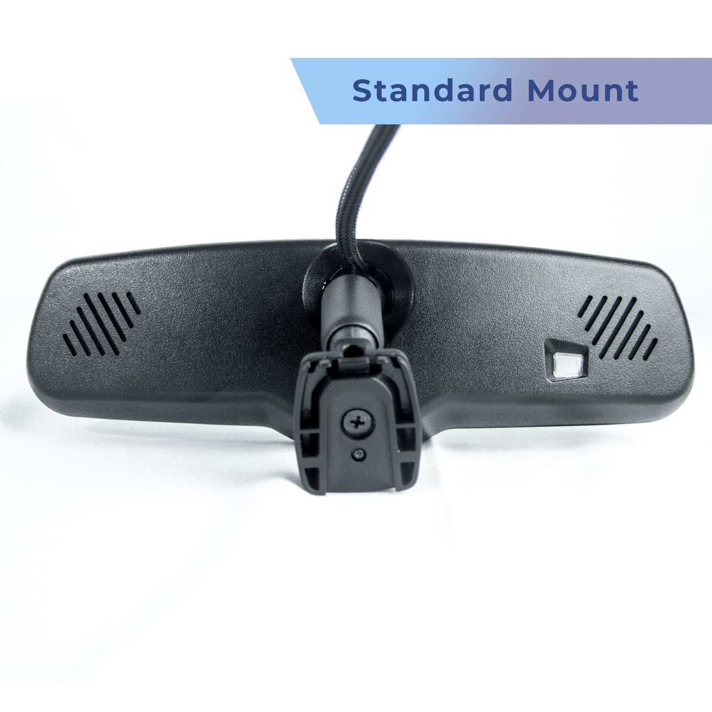 Master Tailgaters Rear View Mirror with Ultra Bright 4.5" Auto Adjusting Brightness LCD + HD 1080p DVR 360° Recorder - Universal Fit
