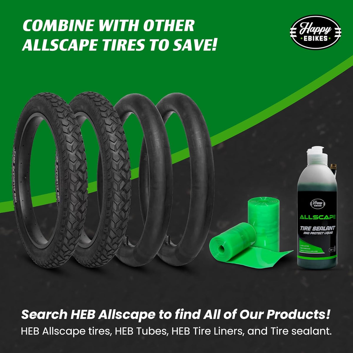 HEB ALLSCAPE® Tire Sealant (2 Sizes)