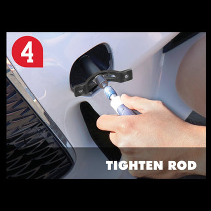 DC Sports Universal Front License Plate Tow Hook Relocation Kit