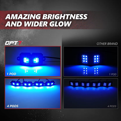 AURA LED Lighting Kit Bundle - Grille + Underglow + Photon RGB- Remote Control