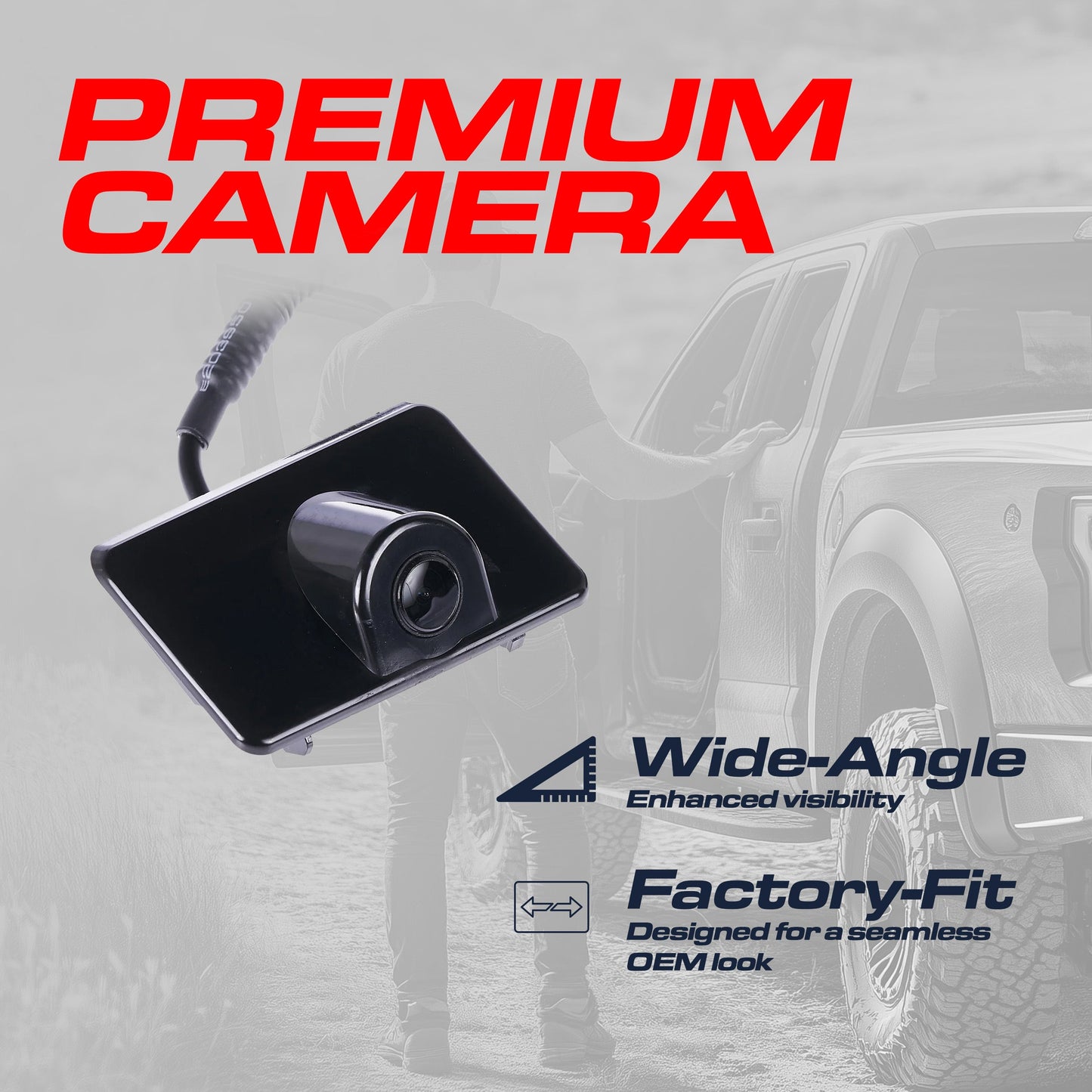 Ford Expedition (2009-2014) OEM Replacement Backup Camera OE Part # 8L1Z-19G490-A, 9L1Z-19G490-A, 9L1Z-19G490-B