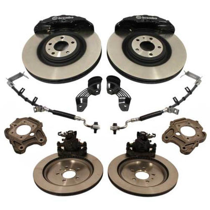 Ford Performance Parts Ford Racing 2005-2014 Mustang Six Piston 15-inch Brake Upgrade Kit