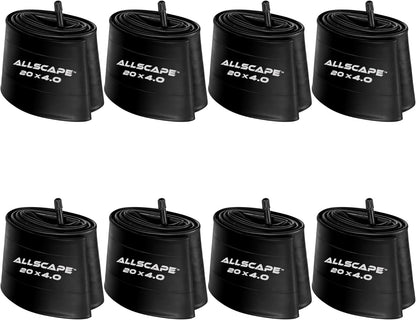HEB- Allscape® 20"x4" Heavy Duty Bike Tubes for Ebike Tires - Puncture Resistant Inner Tube