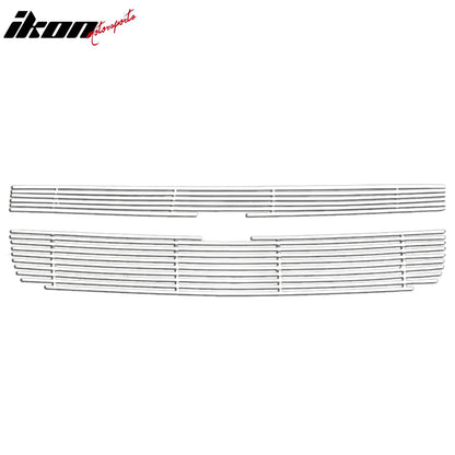 2005-2009 Chevy Equinox Billet Stainless Steel Upper Grille Inserts