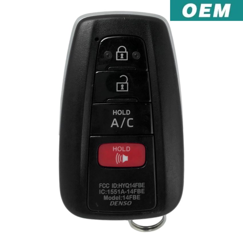 Toyota Prius Prime 2017-2020 OEM 4 Button Smart Key HYQ14FBE