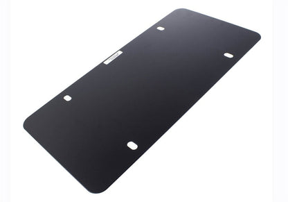 Ford Racing Black Stainless Steel Marque Plate M-1828-LB