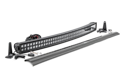 40 Inch Curved CREE LED Light Bar Dual Row Black Series Rough Country