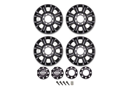 Ford Racing 23-24 Super Duty 18x8in Matte Black Wheel Kit M-1007K-1808SD2