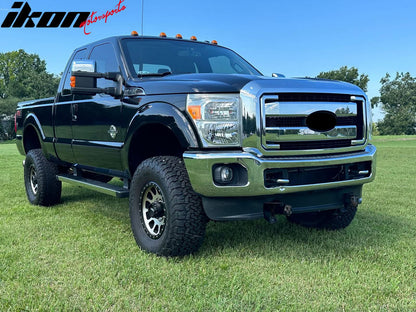 2011-2016 Ford F-250 OE Style Chrome Front Bumper Insert Grille ABS