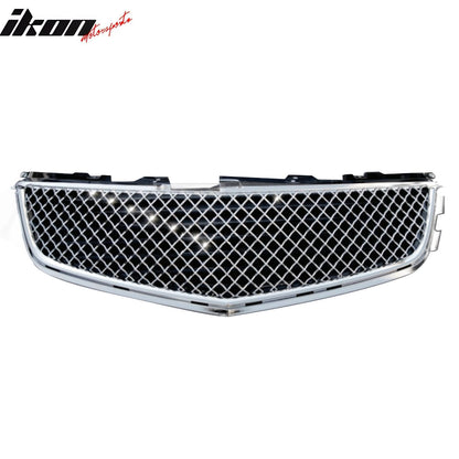 2008-2013 Cadillac CTS 4Dr Performance Style Upper Grille Chrome ABS