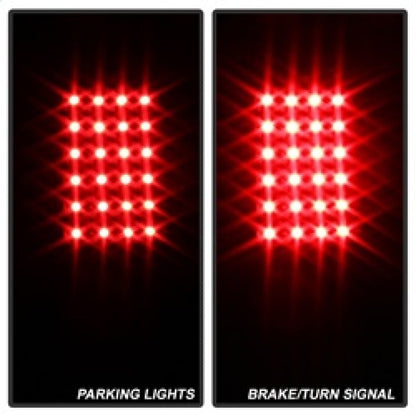SPYDER Xtune Dodge Ram 1500 94-01 / Ram 2500/3500 94-02 LED Tail Lights Black ALT-ON-DRAM94-LED-BK 5012777