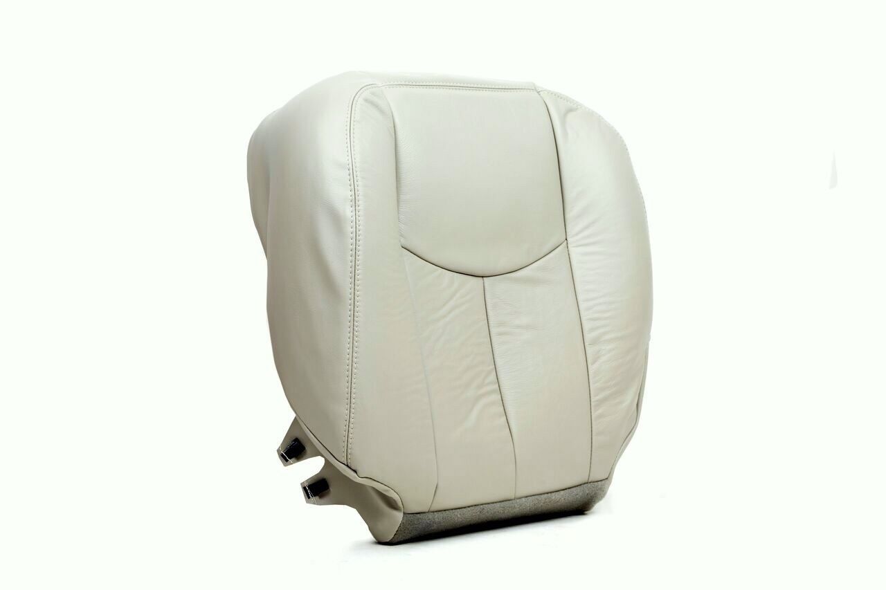 2003 2004 2005 2006 GMC YUKON Passenger Bottom & Lean Back Seat Cover Tan Vinyl 522
