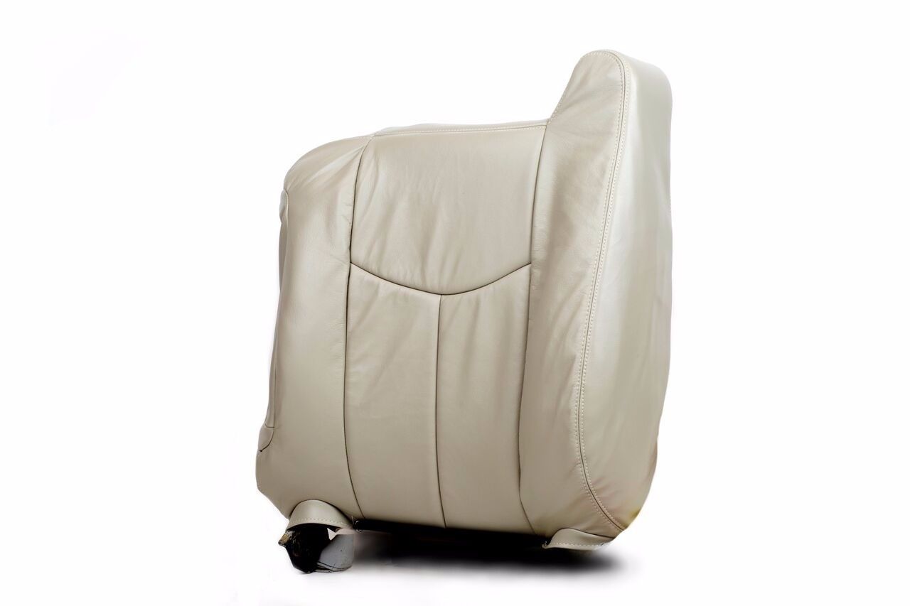 2003 2004 2005 2006 GMC YUKON Passenger Bottom & Lean Back Seat Cover Tan Vinyl 522