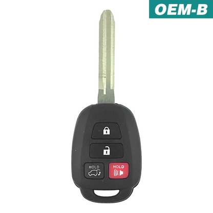 Toyota RAV4 2013-2018 OEM 4 Button Remote Head Key HYQ12BDM (H Chip)