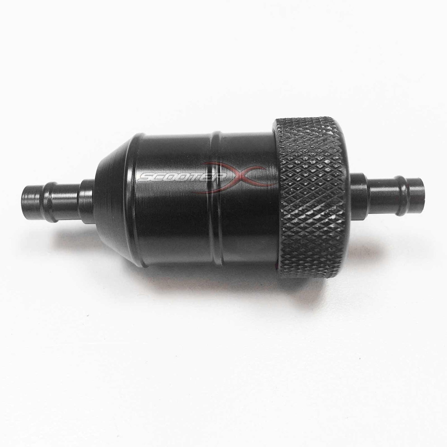 Aluminum Inline Fuel Filter 1/4" Flanges