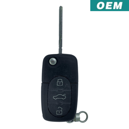 Audi 2002-2005 OEM 4 Button Flip Key MYT8Z0837231 (4D0837231M)