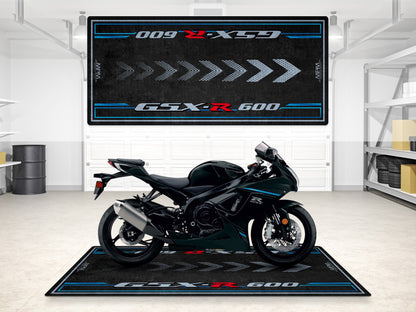 MPM Motorcycle Mat for Suzuki GSX-R600 - MM7358