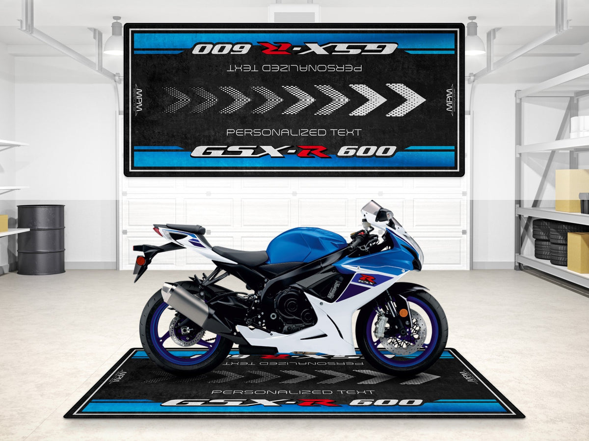 MPM Motorcycle Mat for Suzuki GSX-R600 - MM7358
