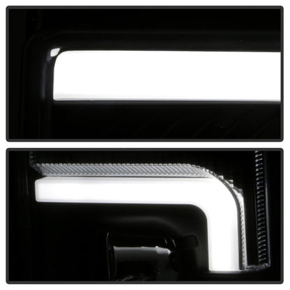 Spyder 17-18 Ford F250/F350/F450 Halogen Model Only -White Light Bar- Black- PRO-YD-FS17HALSI-BK 5087850