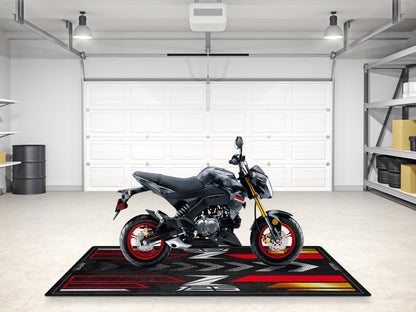 MPM Motorcycle Mat for Kawasaki Z125 - MM7408