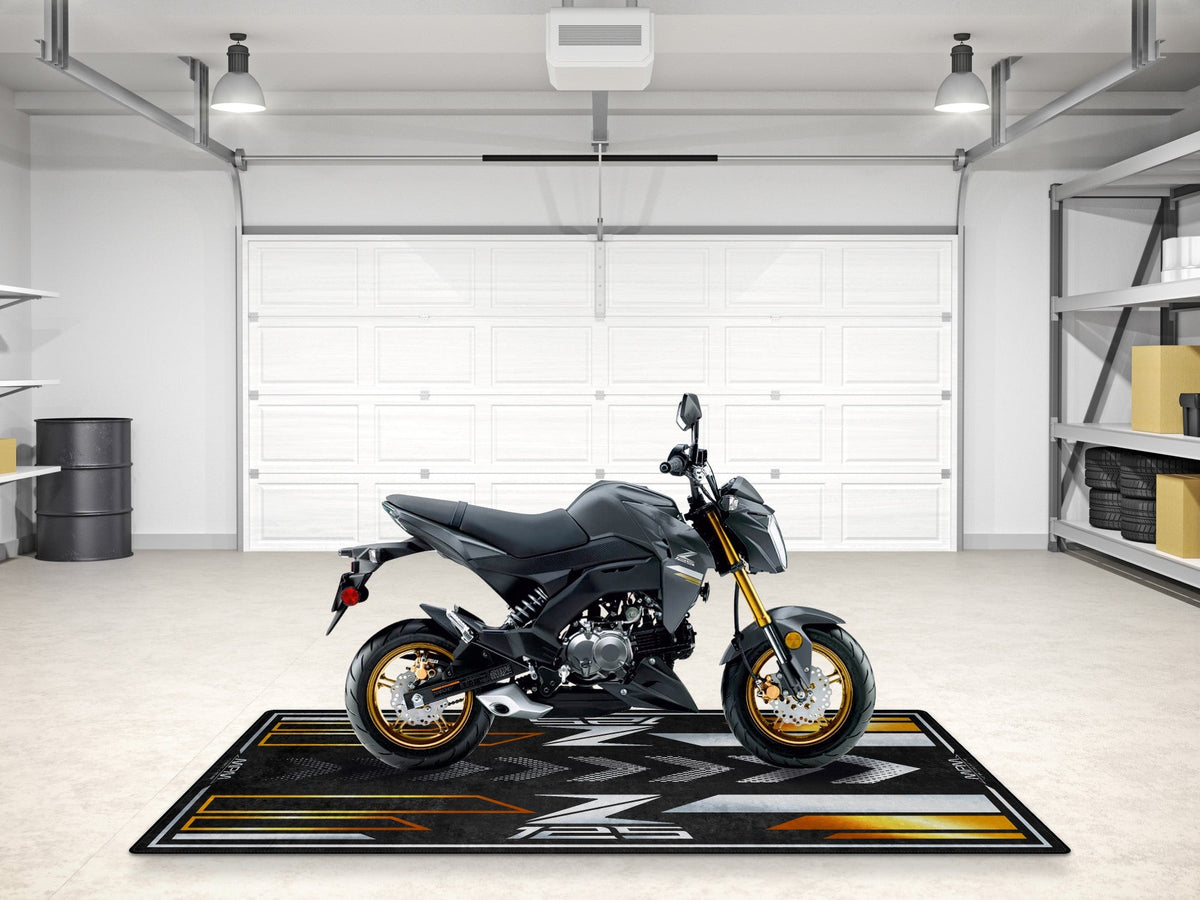 MPM Motorcycle Mat for Kawasaki Z125 - MM7408
