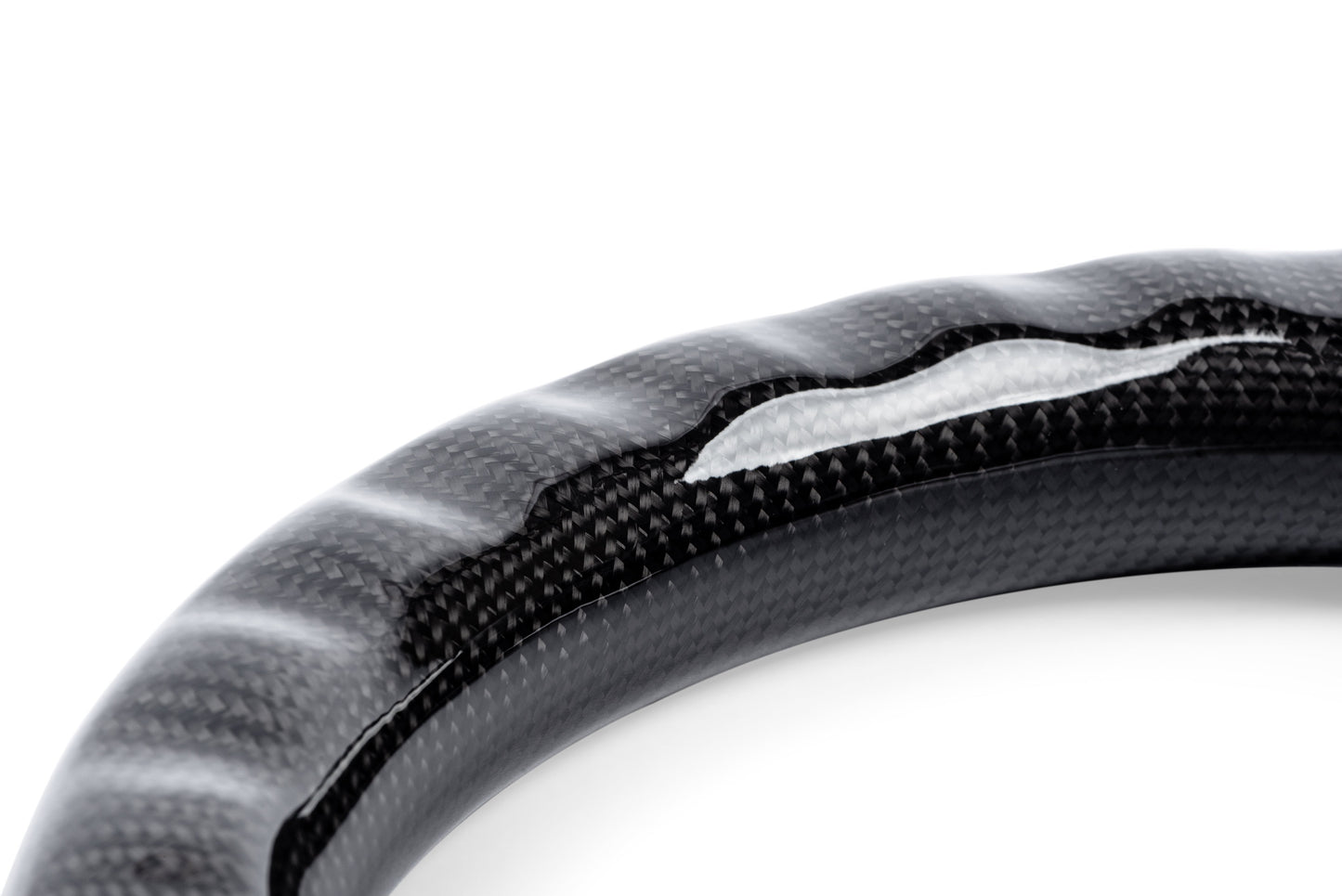 APR Steering Wheel - Carbon Fiber & Perforated Leather
MK7 Golf R Silver (For use with Paddles)
