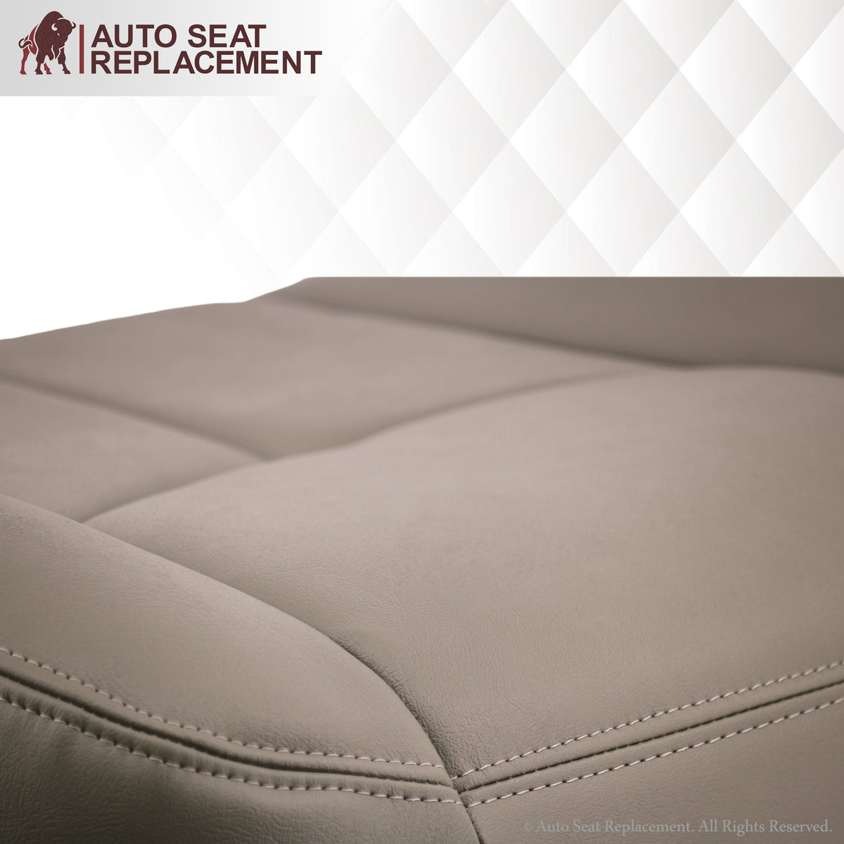 2003-2007 Chevy Tahoe/Suburban Seat Cover in Light Gray: Choose From Variations