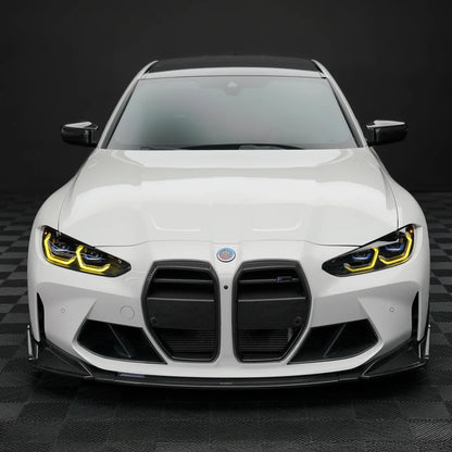 CARBONE BMW G8X M3 M4 Dry Carbon Fiber Front Splitter Lip Spoiler G80 / G82