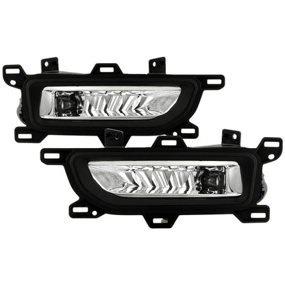SPYDER 20-22 Nissan Titan OEM Style Fog Lights w/Switch (Bulbs Size - 5W) - Clear (FL-NT2020-LED-C) 9051333