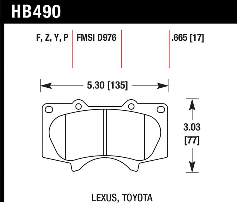 Hawk Super Duty Street Brake Pads