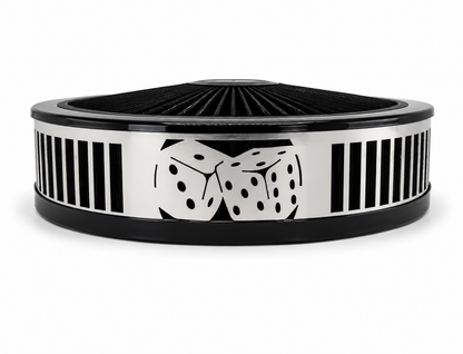 Blingz Beauty Bandz Black Air Filter Assembly , Craps - 750013