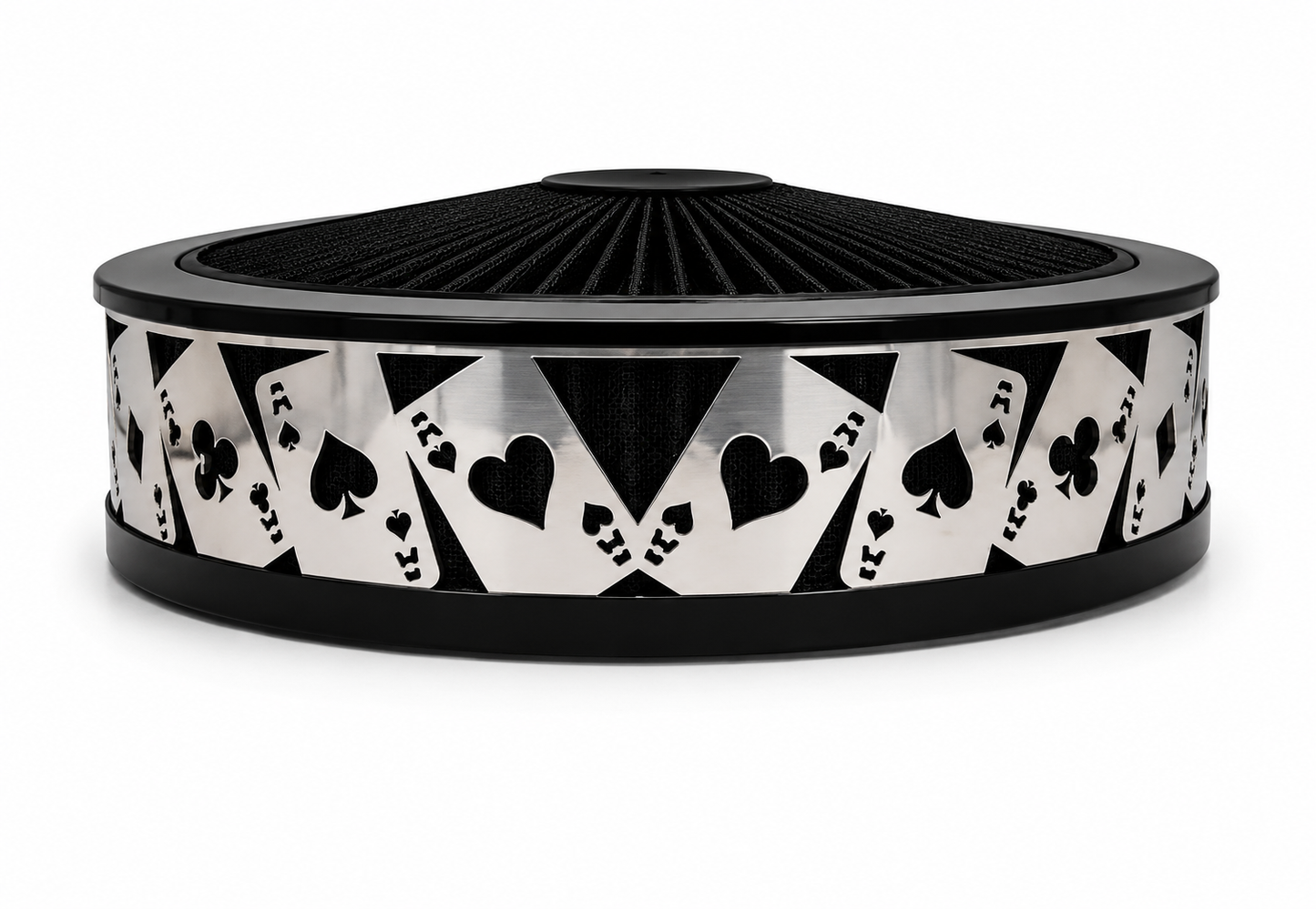 Blingz Beauty Bandz Black Air Filter Assembly , Aces Wild - 750015