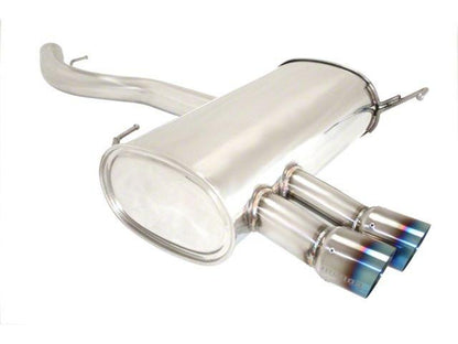 Megan Racing Axle Back Exhaust for 2007-2011 BMW E90 T 304 Stainless Steel Mirror Finish