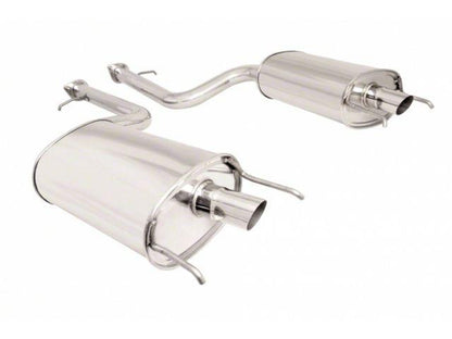 Megan Racing Axle Back Exhaust for Lexus LS460 2007-2012 - 2.5" OD Tubing, 1-Year Warranty MR-ABE-LL06-OE