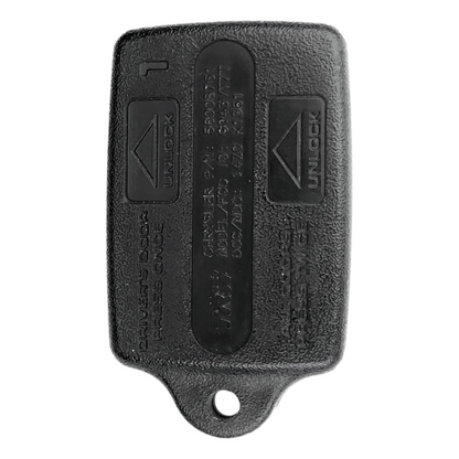 Chrysler Dodge Plymouth 1993-1999 OEM 3 Button Keyless Entry Remote GQ43VT7T | No Driver