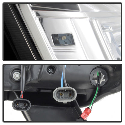 Spyder 04-15 Nissan Titan / 04-07 Nissan Armada V2 Projector Headlights - Chrome PRO-YD-NTI04-DRL-C 5085498