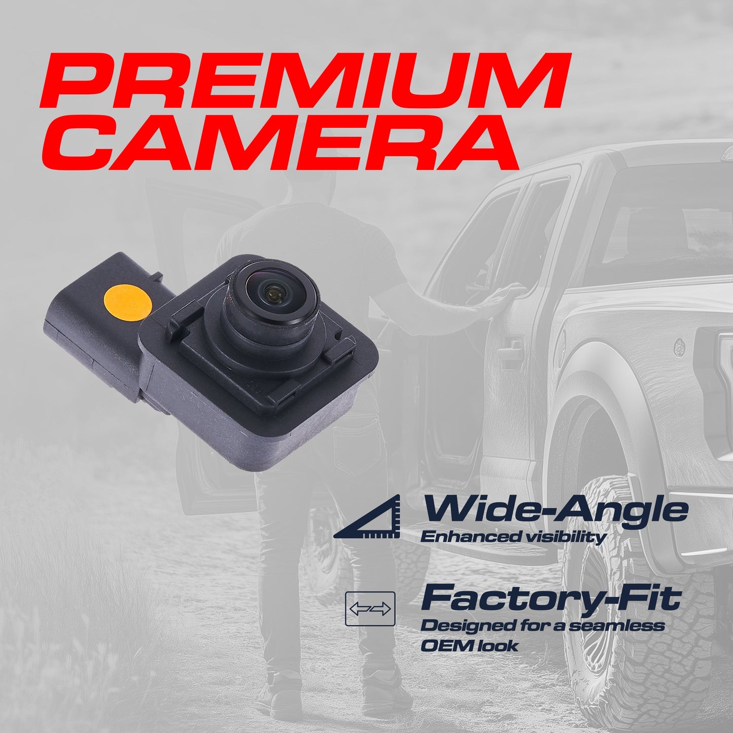 Ford Explorer (2016-2019) OEM Replacement Backup Camera OE Part # GB5Z-19G490-C, GB5Z-19G490-A