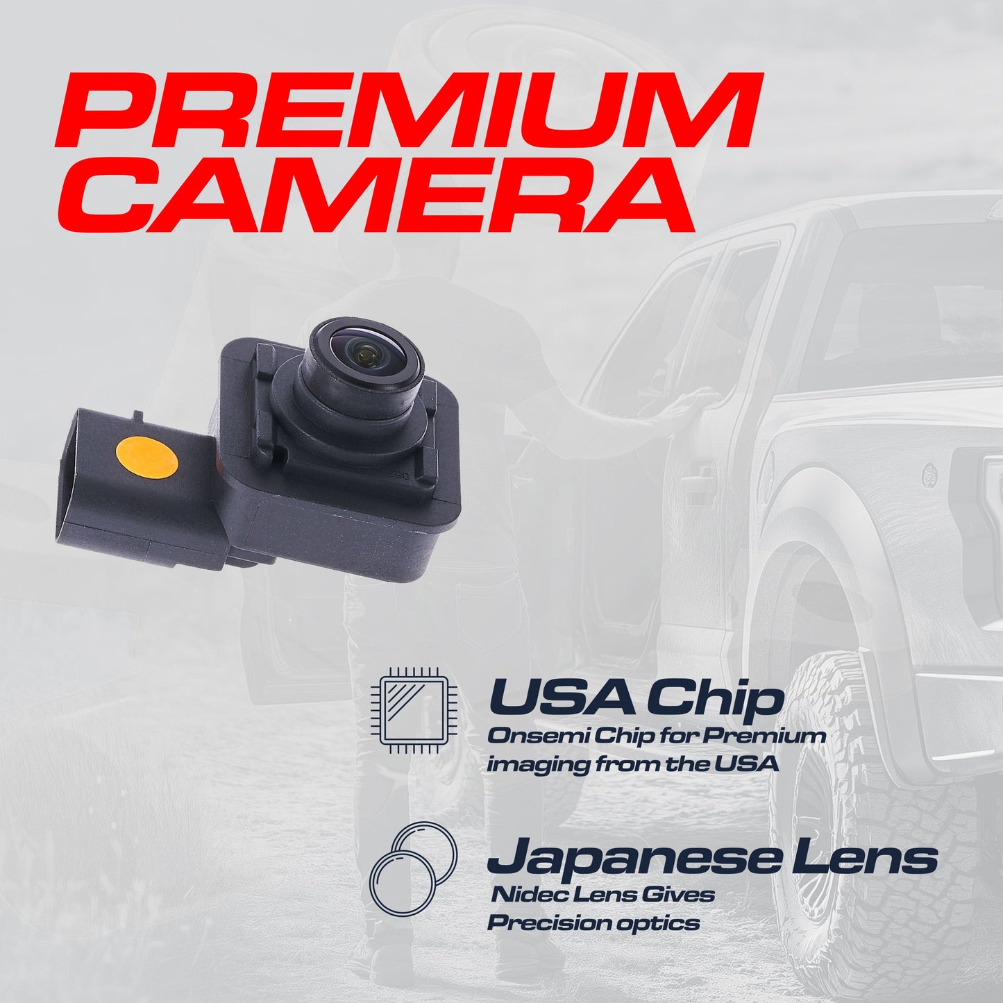 Ford Explorer (2016-2019) OEM Replacement Backup Camera OE Part # GB5Z-19G490-C, GB5Z-19G490-A